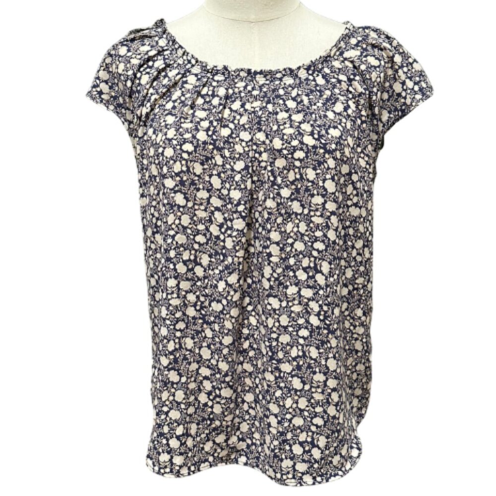 Women's LC Lauren Conrad Pleated Scoopneck Top Size Small